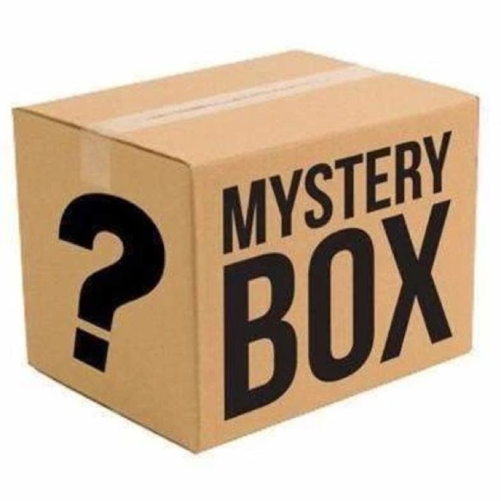mystery box with hype shoes